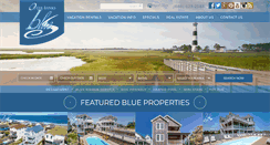 Desktop Screenshot of outerbanksblue.com